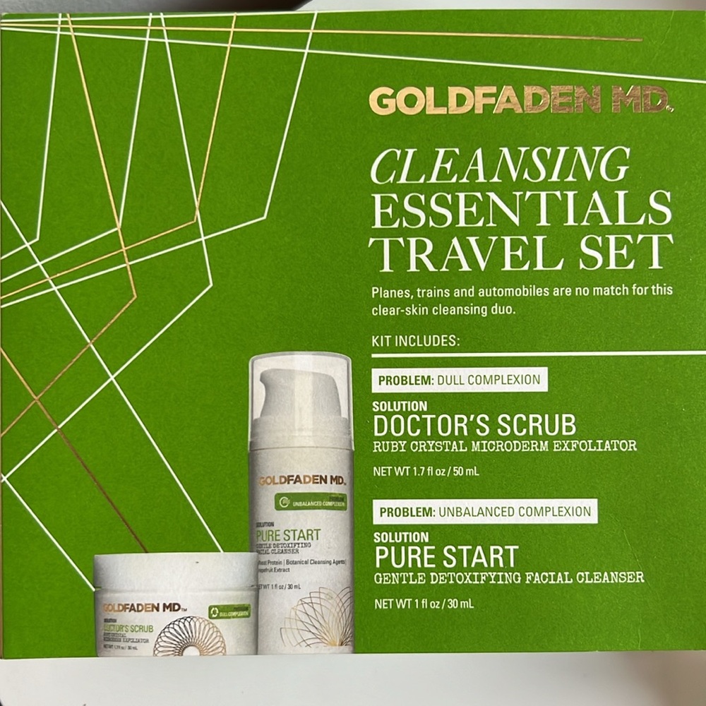 Goldfaden Cleansing Essentials Travel Set